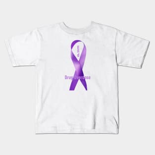 Drug Overdose Awareness Ribbon Kids T-Shirt